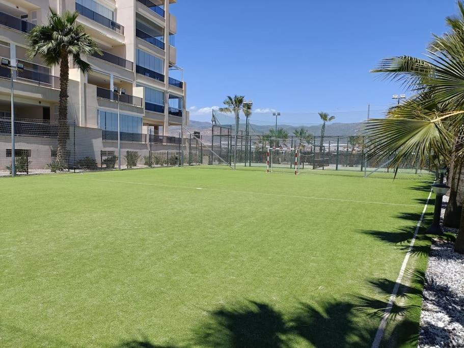 Mar Y Sal 12 Suites, Gran Terraza Con Vistas Al Mar, 2 Hab, Garaje Y Piscina Roquetas de Mar Eksteriør bilde