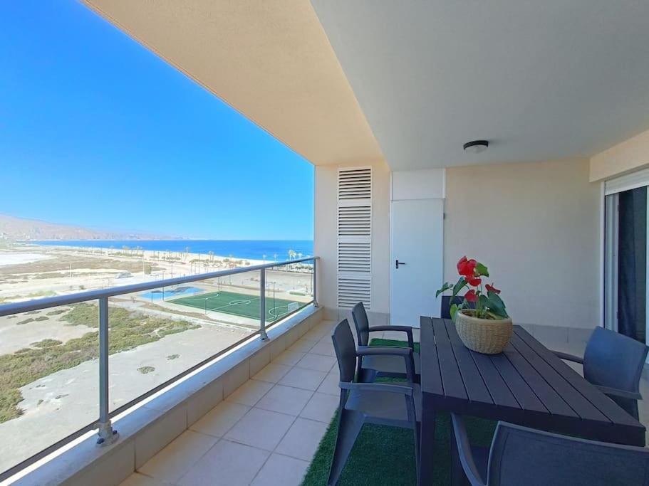 Mar Y Sal 12 Suites, Gran Terraza Con Vistas Al Mar, 2 Hab, Garaje Y Piscina Roquetas de Mar Eksteriør bilde
