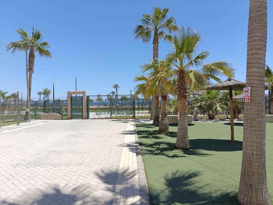Mar Y Sal 12 Suites, Gran Terraza Con Vistas Al Mar, 2 Hab, Garaje Y Piscina Roquetas de Mar Eksteriør bilde